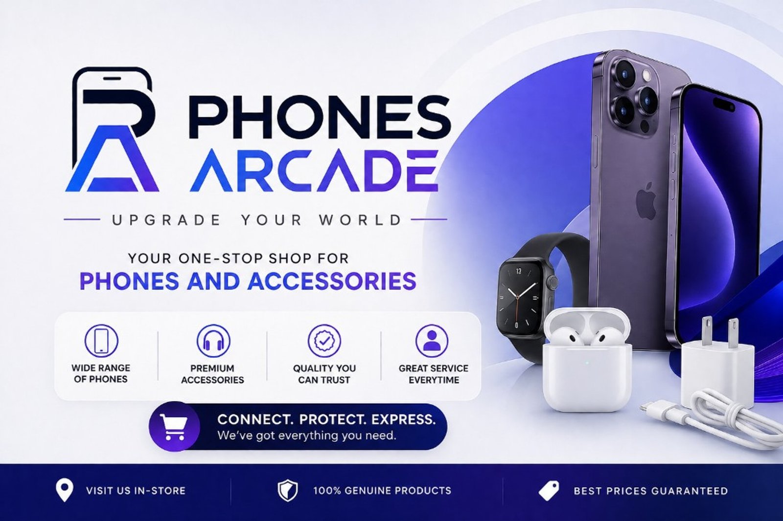 Welcome to Phones Arcade - Your one-stop shop for phones and accessories